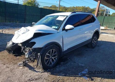 2021 Volkswagen Tiguan 2.0T S from USA, damaged, VIN 3VV0B7AX4MM106373